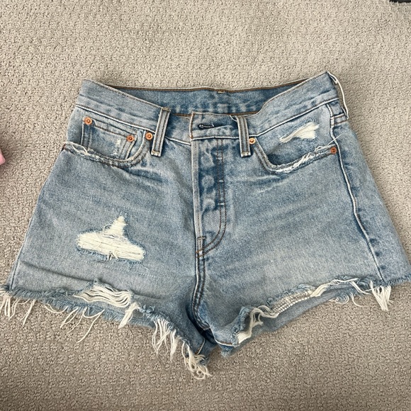 Levi's Pants - - Levi denim jean shorts